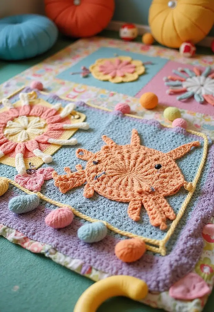 25 Colorful Crochet Patterns for Baby Blankets - 15. Cozy Bobbles