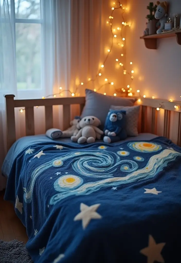 25 Colorful Crochet Patterns for Baby Blankets - 2. Starry Night Blanket