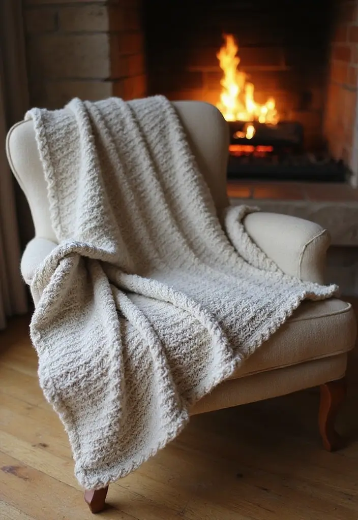 25 Cozy and Adorable Easy Crochet Baby Blanket Free Pattern Ideas - 18. Cozy Ribbed Blanket