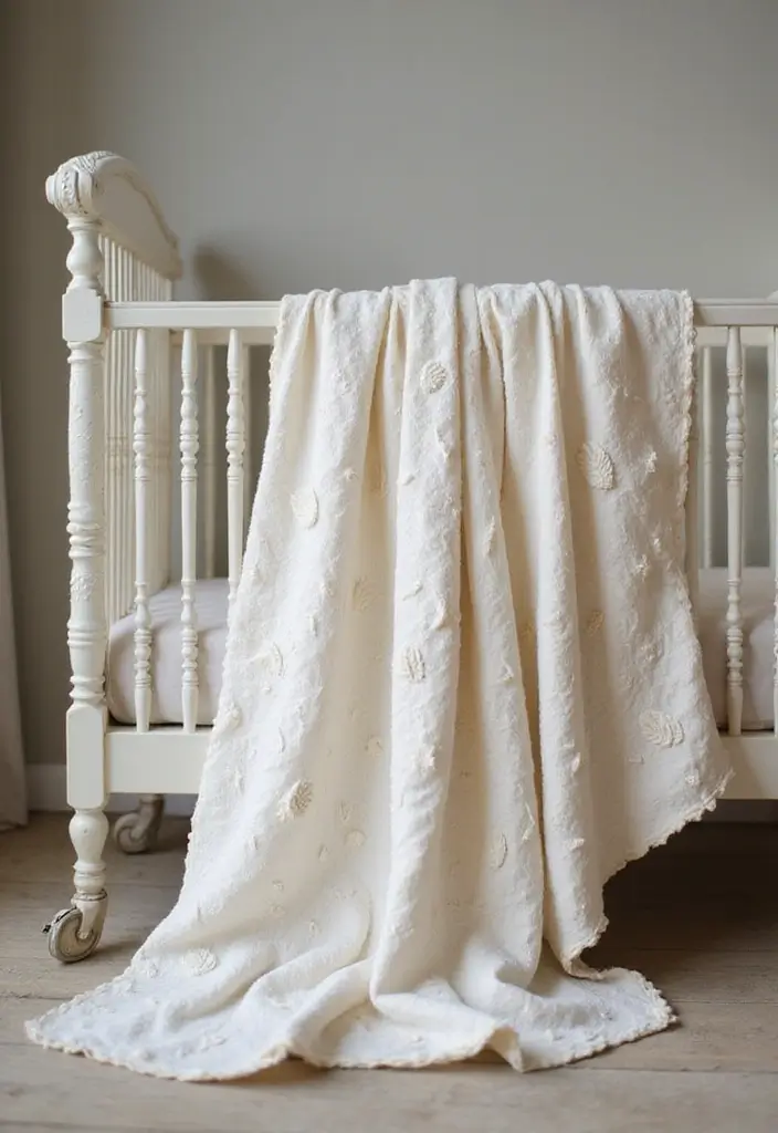 25 Cozy and Adorable Easy Crochet Baby Blanket Free Pattern Ideas - 20. Simple Shell Blanket