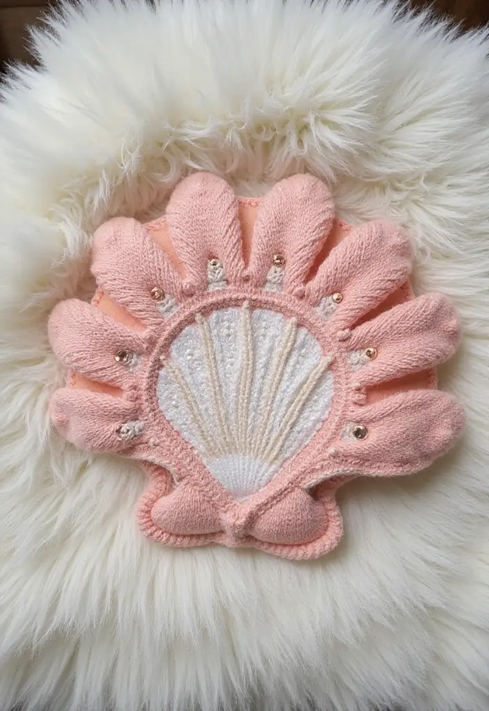 25 Cozy and Adorable Easy Crochet Baby Blanket Free Pattern Ideas - 25. Cuddly Puff and Shell Blanket