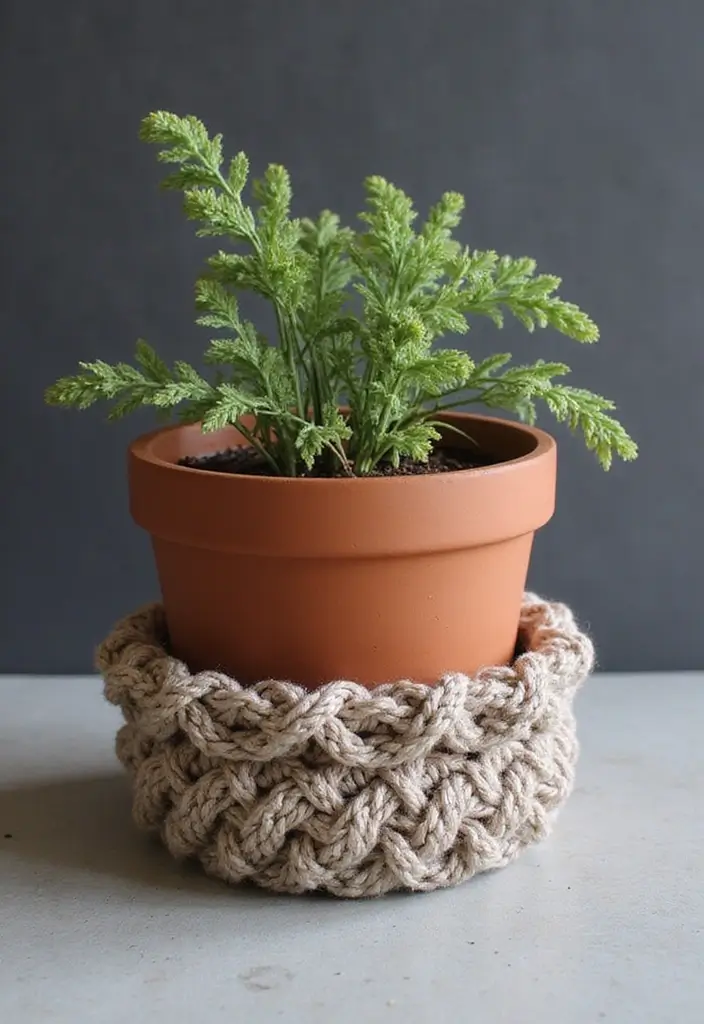 25 Crochet Pot Holders Free Pattern Ideas for Kitchen Decor and Gifting - 22. Twisted Textured Holder
