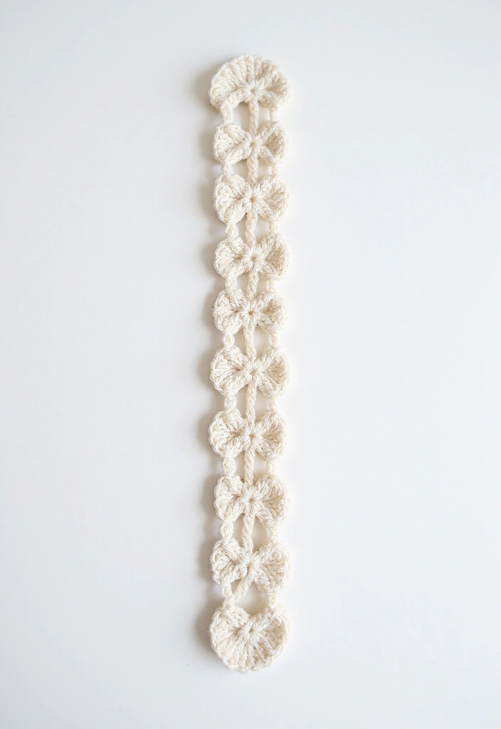 25 Cute and Creative Crochet Bookmarks Free Patterns for Book Lovers - 14. Minimalist Style Bookmark