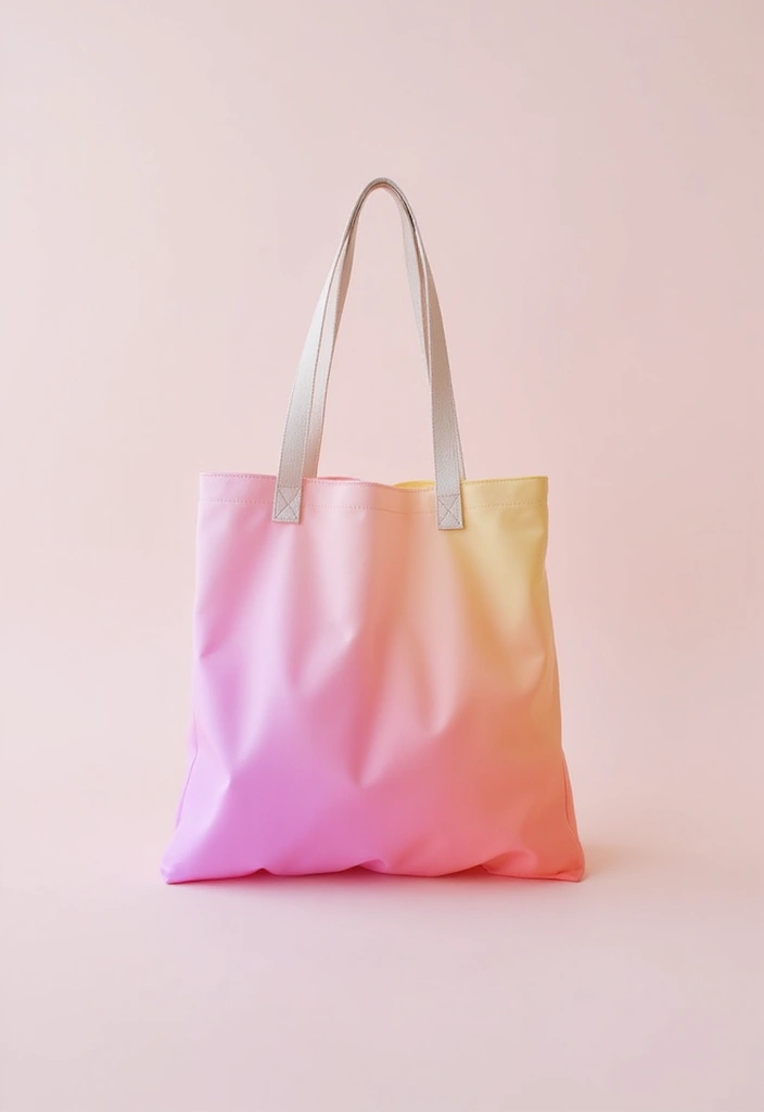 25 Mosaic Crochet Patterns Free Charts for Blankets - 13. Subtle Ombre Bag