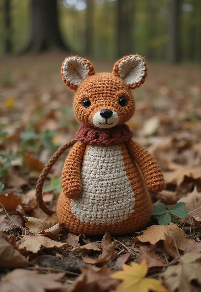 25 Mosaic Crochet Patterns Free Charts for Blankets - 9. Whimsical Woodland Bag