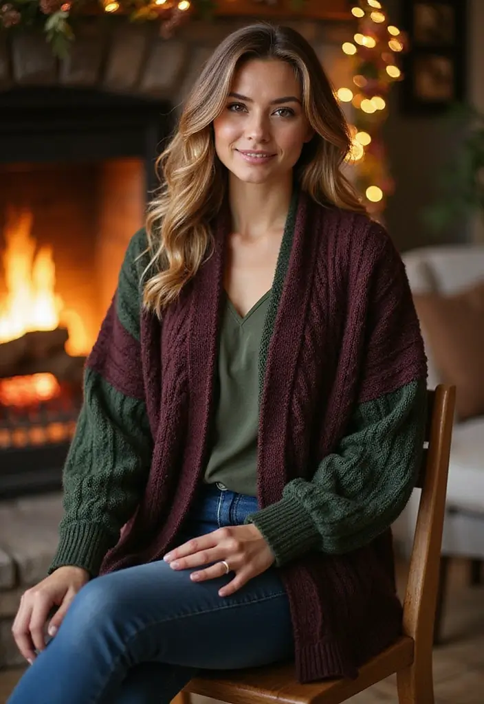 25 Stylish Crochet Cardigan Patterns: Free Women Designs for Every Season - 4. Cozy Winter Wrap Cardigan