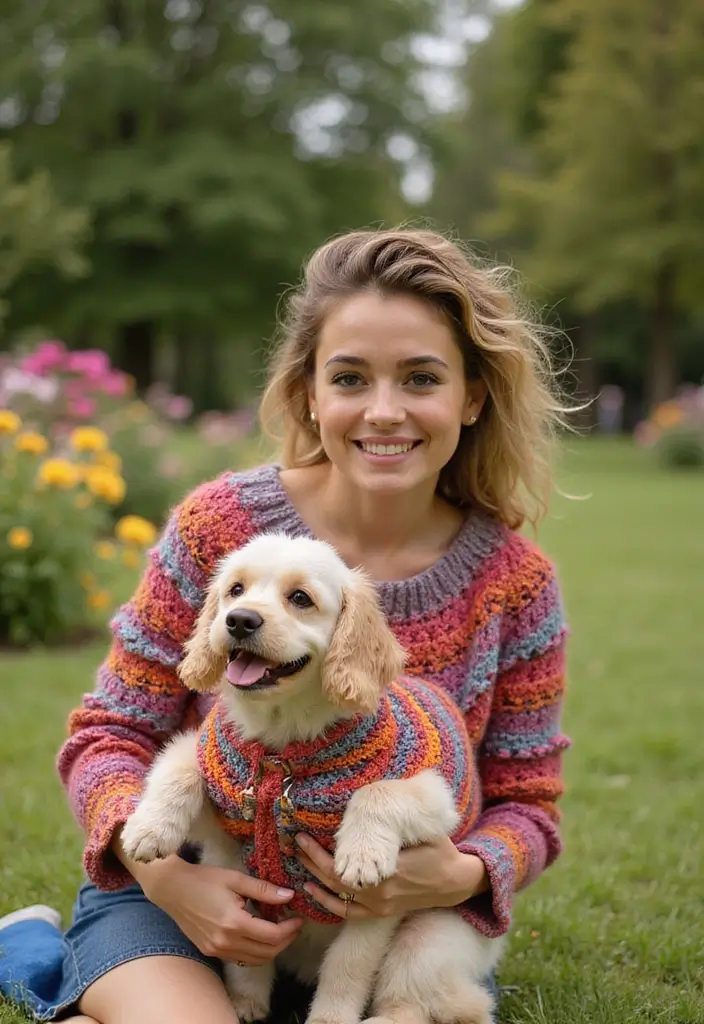 26 Adorable Crochet Dog Sweater Free Pattern Ideas for Every Size and Breed - 15. The Twisted Tails Sweater