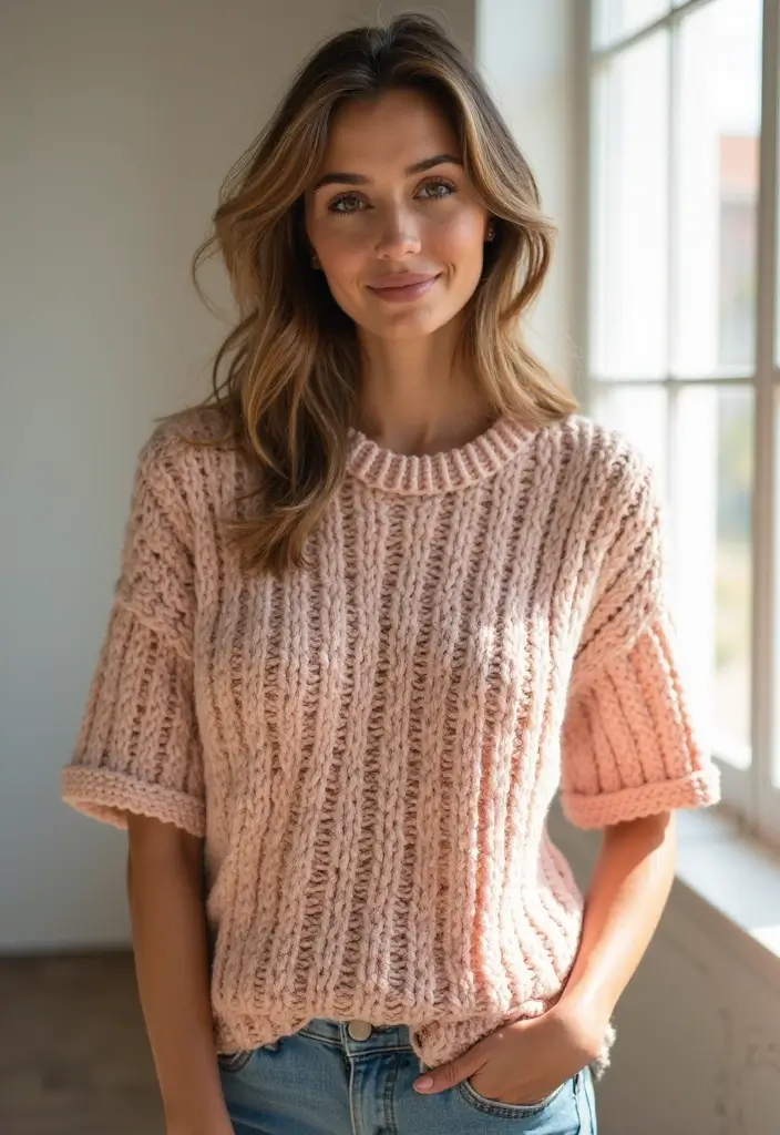 27 Cozy Crochet Sweater Pattern Free Ideas for Every Skill Level - 1. The Classic Boxy Sweater