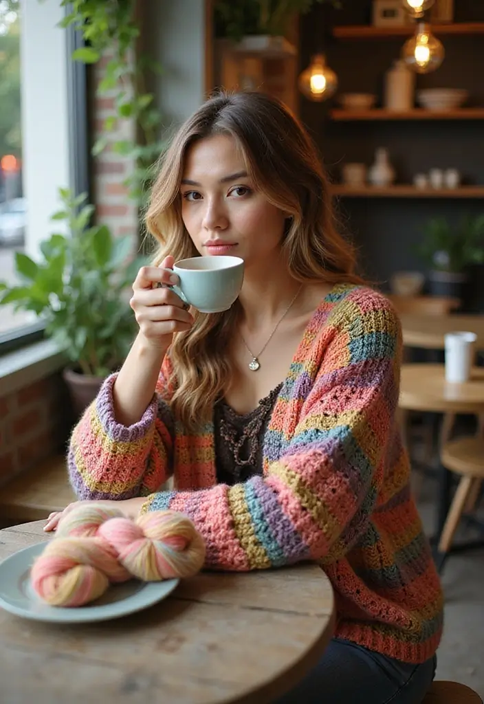 27 Cozy Crochet Sweater Pattern Free Ideas for Every Skill Level - 3. The Cozy Cardigan