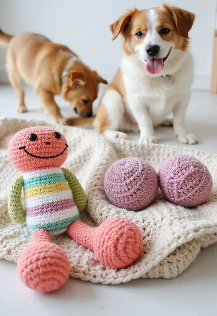 27 Creative Ideas on What to Crochet When Bored for Relaxing Craft Sessions - 10. Pet Accessories