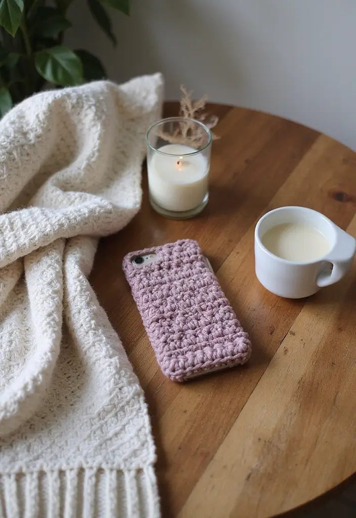 27 Creative Ideas on What to Crochet When Bored for Relaxing Craft Sessions - 12. Phone Cases