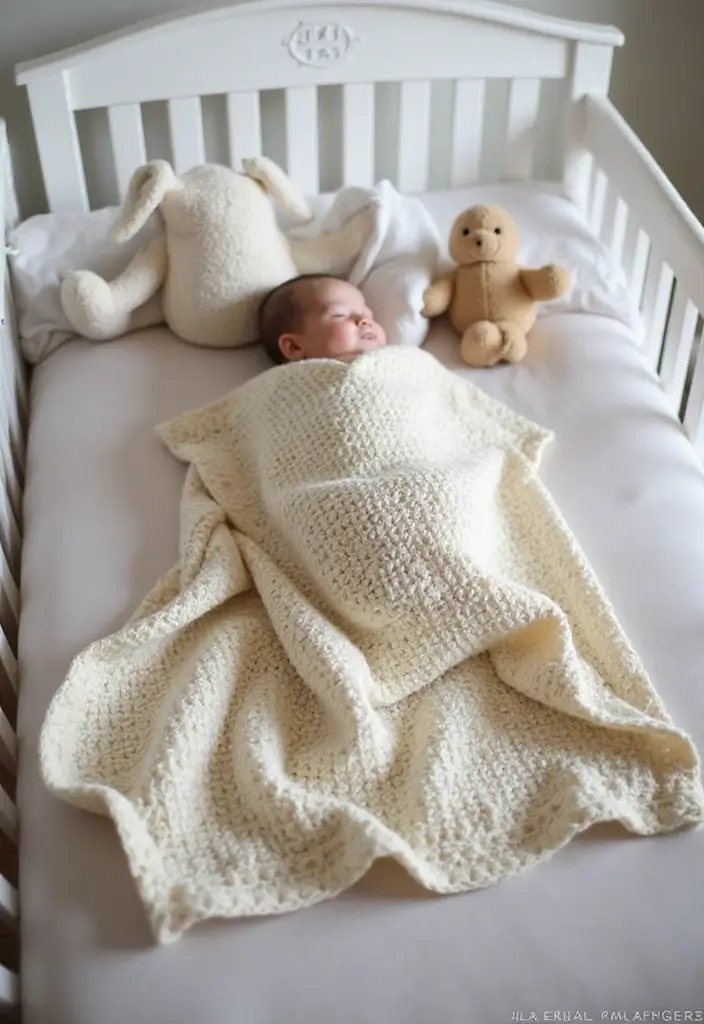 27 Creative Ideas on What to Crochet When Bored for Relaxing Craft Sessions - 22. Baby Blankets