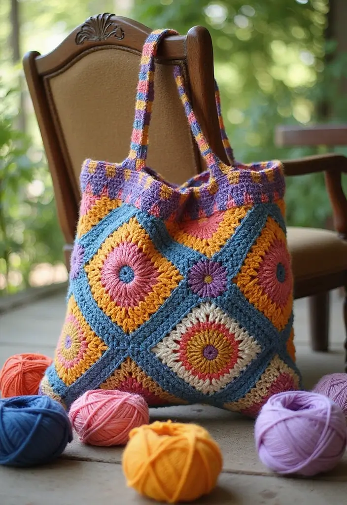 27 Creative Ideas on What to Crochet When Bored for Relaxing Craft Sessions - 8. Crochet Bags