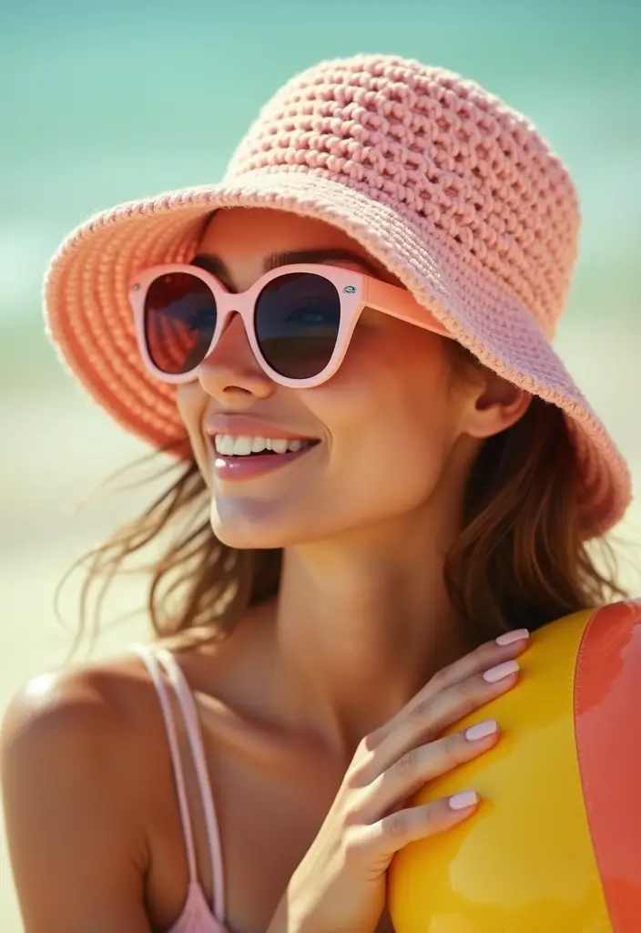 27 Crochet Bucket Hat Free Pattern Styles with Boho Flair - 15. Vintage Inspired