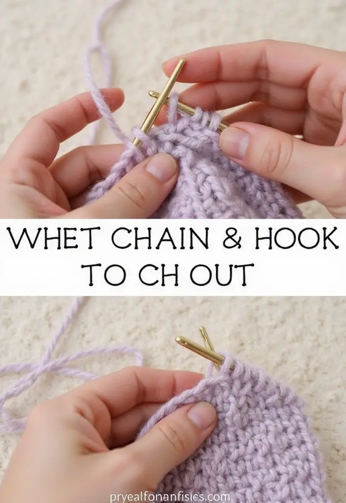 27 Simple Tutorials on How to Crochet for Beginners with Easy Stitches and Patterns - 1. Learn the Basics: Chain Stitch