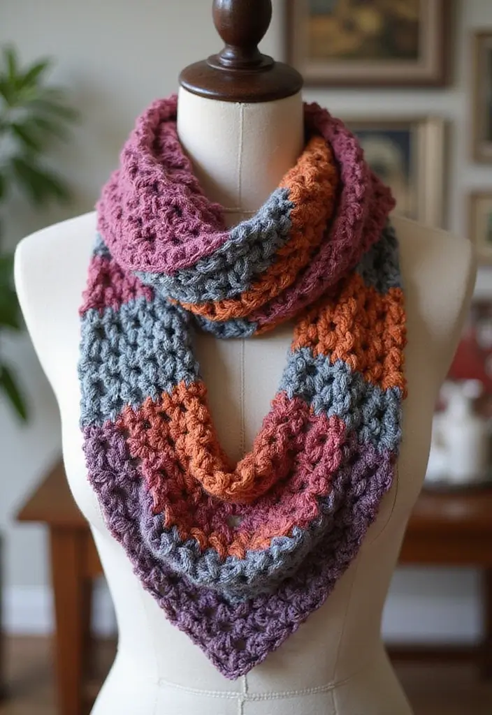 27 Simple Tutorials on How to Crochet for Beginners with Easy Stitches and Patterns - 10. Simple Cowl Tutorial