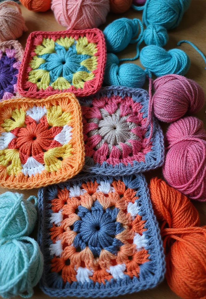 27 Simple Tutorials on How to Crochet for Beginners with Easy Stitches and Patterns - 7. Granny Square