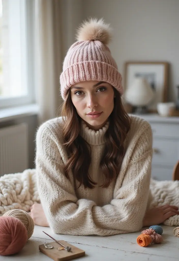 27 Stylish Crochet Hats Free Pattern Ideas for Warmth and Style - 13. Simple Beanie