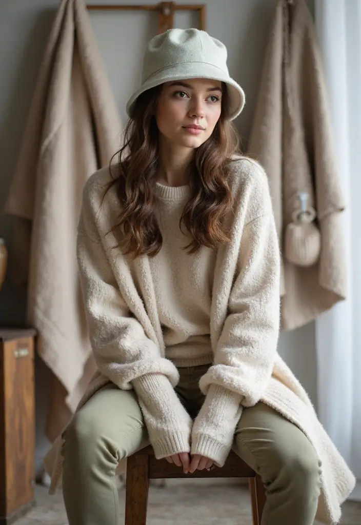 27 Stylish Crochet Hats Free Pattern Ideas for Warmth and Style - 21. Simple Bucket Hat