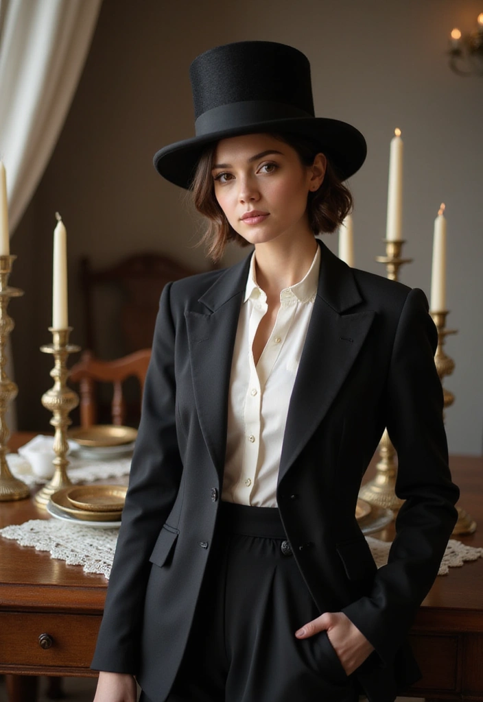 27 Stylish Crochet Hats Free Pattern Ideas for Warmth and Style - 27. Classic Top Hat