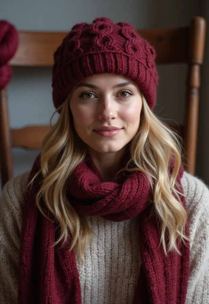 27 Stylish Crochet Hats Free Pattern Ideas for Warmth and Style - 3. Cable Knit Beanie