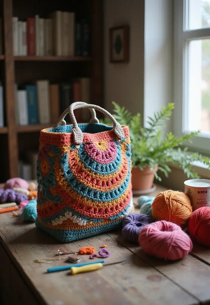 27 Unique Crochet Clothing and Accessories to Elevate Your Handmade Wardrobe - 7. Stylish Crochet Bags