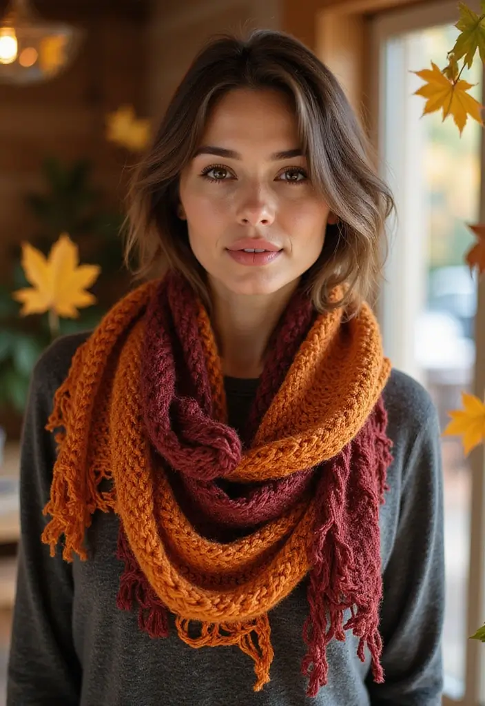 27 Unique Crochet Clothing and Accessories to Elevate Your Handmade Wardrobe - 9. Artistic Crochet Scarves