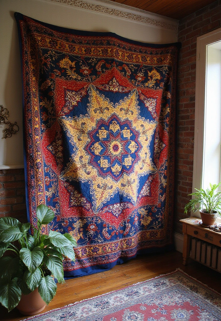 27 Vibrant and Colorful 6 Day Star Blanket Crochet Designs for Your Next Cozy Project - 10. Cultural Patterns