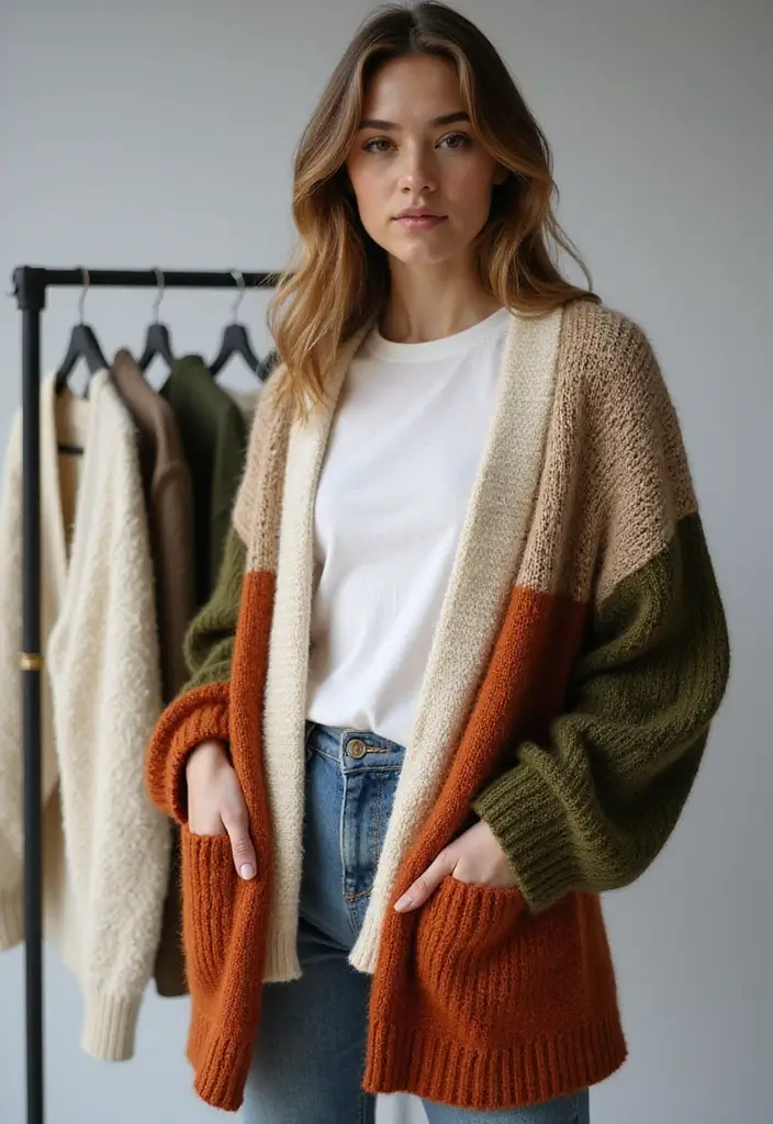 28 Cozy Crochet Cardigan Pattern Free Ideas for Layering and Warmth - 21. Layered Cardigan