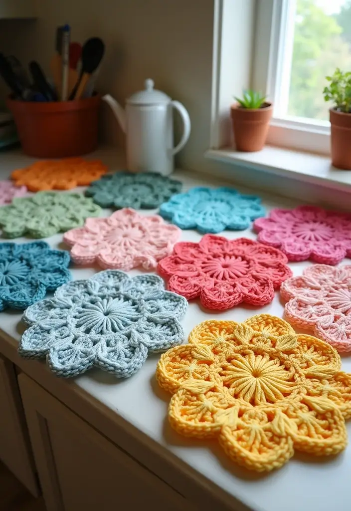 28 Fast Crochet Ideas for Beginners: Simple Projects to Get You Hooked - 3. Simple Crochet Dishcloths