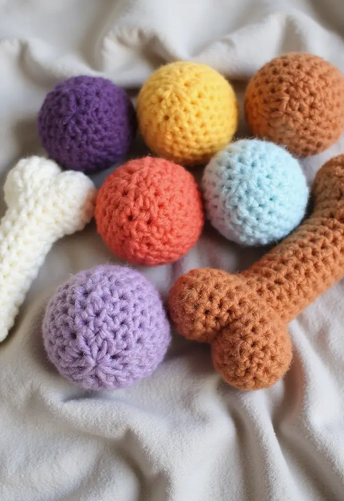 28 Fast Crochet Ideas for Beginners: Simple Projects to Get You Hooked - 9. Fast Crochet Pet Toys