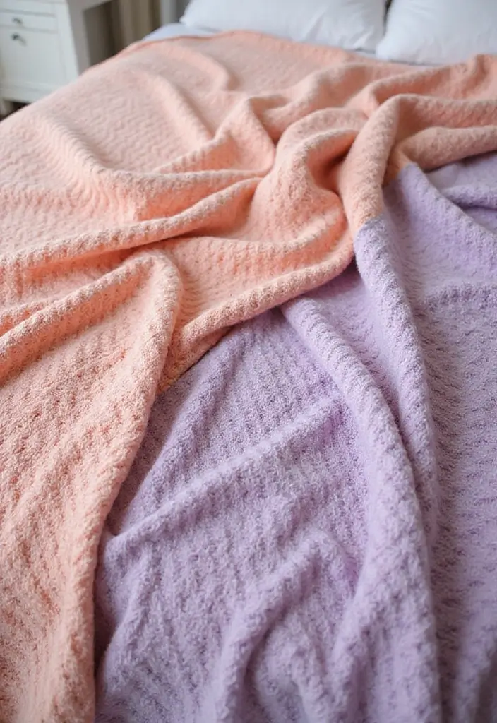 28 Free Crochet Patterns for Afghans with Textured Stitches and Gradient Colors - 13. The Ripple Effect Afghan