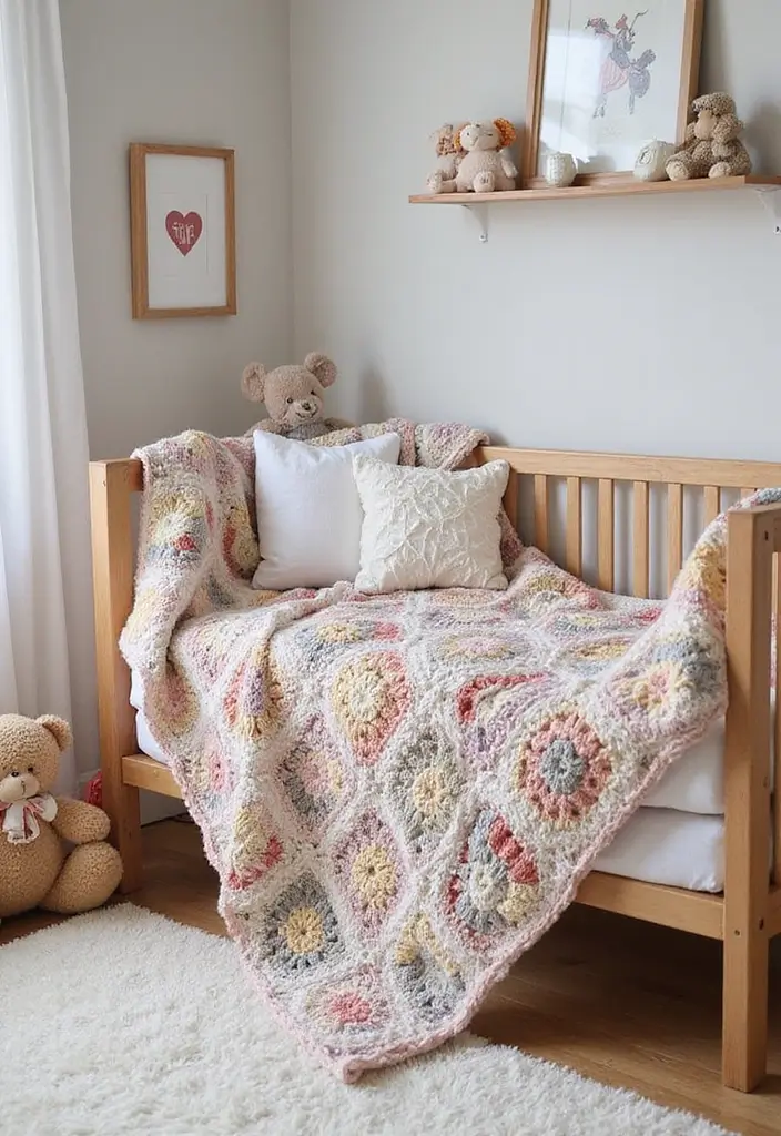 28 Granny Square Crochet Patterns to Inspire Your Next DIY Project - 20. Granny Square Baby Blankets