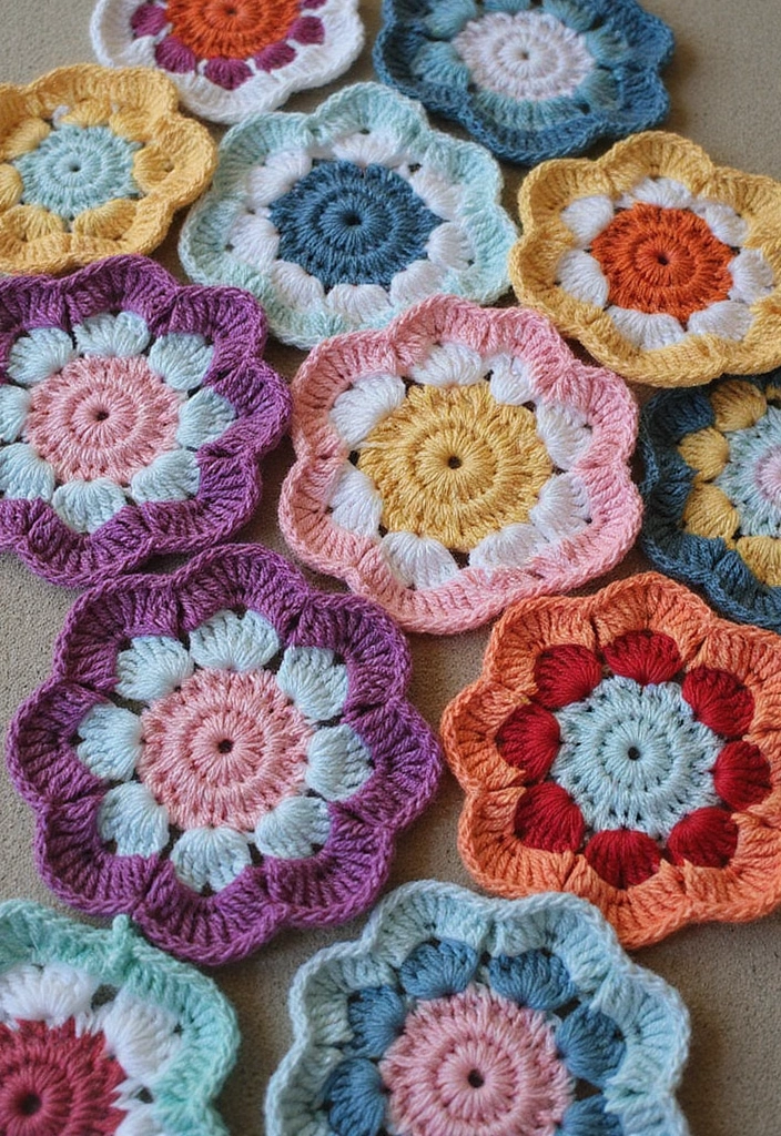 28 Granny Square Crochet Patterns to Inspire Your Next DIY Project - 5. Hexagon Granny Square