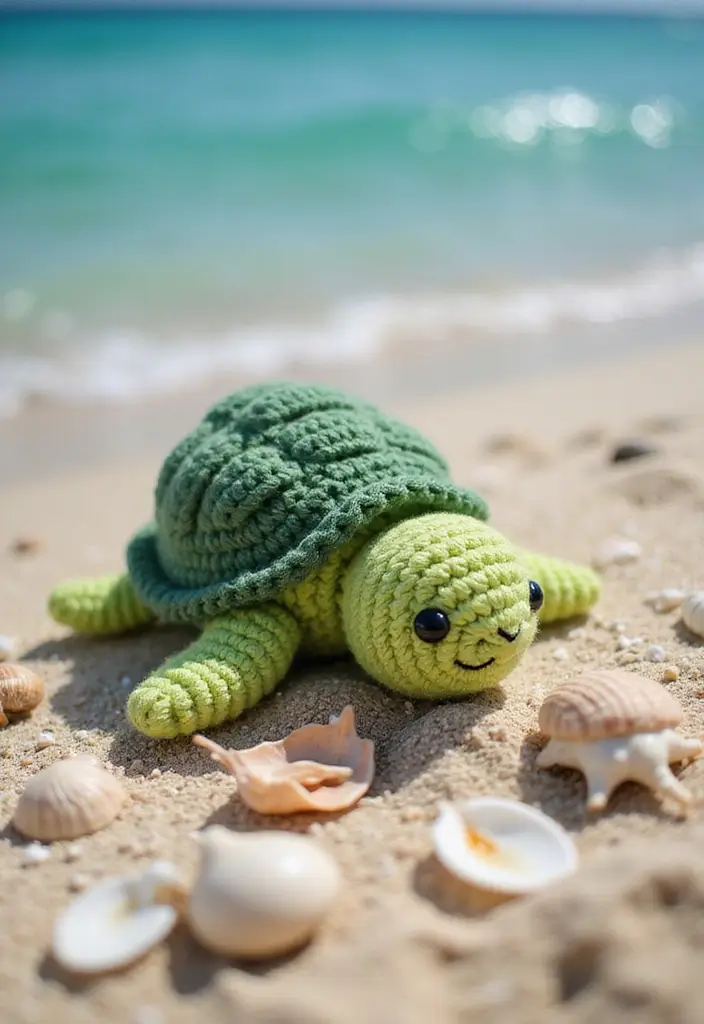 30 Adorable Crochet Animals Free Patterns from Bears to Elephants - 28. Snuggly Crochet Polar Bear