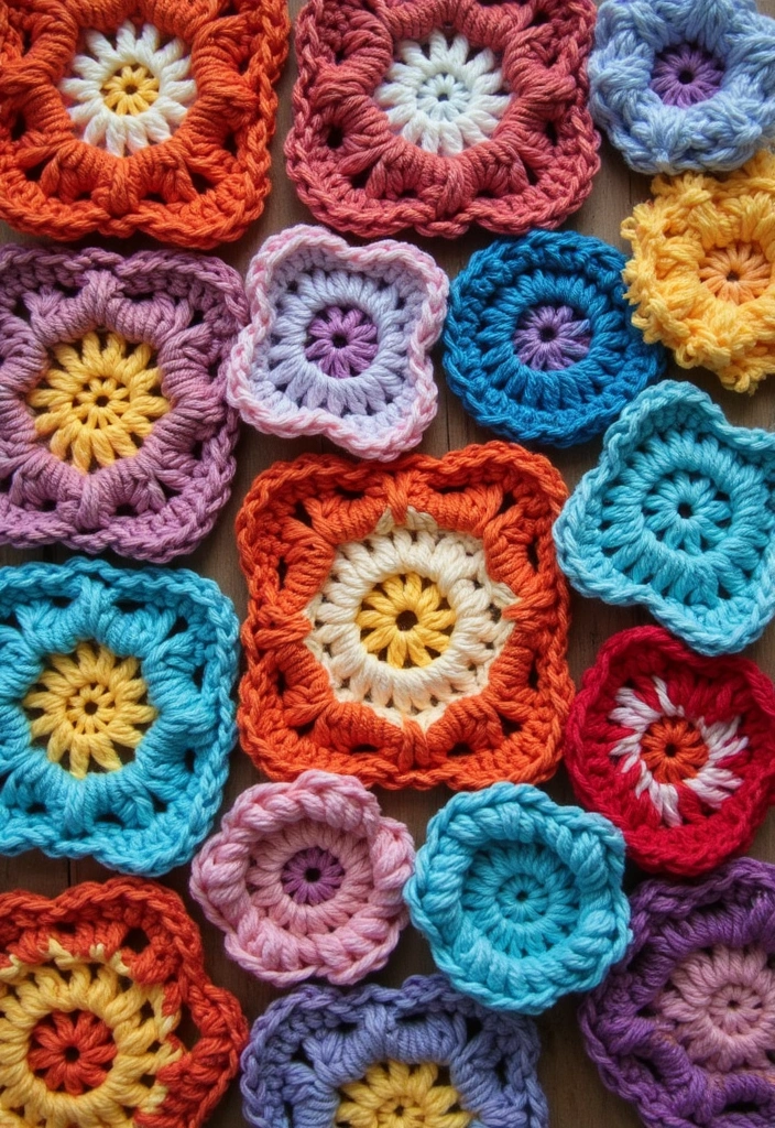 30 Beautiful Granny Square Crochet Patterns Free with Modern Layouts and Motif Ideas - Conclusion