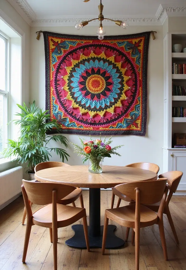 30 Colorful Crochet Tapestry Patterns: Free Charts for Your Home Decor - 13. Statement Pieces