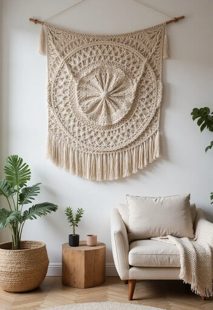 30 Colorful Crochet Tapestry Patterns: Free Charts for Your Home Decor - 15. Eco-Friendly Crochet
