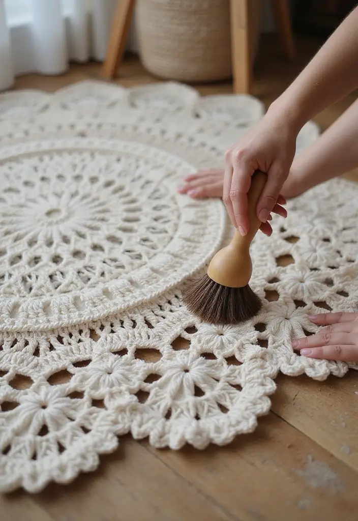 30 Colorful Crochet Tapestry Patterns: Free Charts for Your Home Decor - 25. Tapestry Care and Maintenance