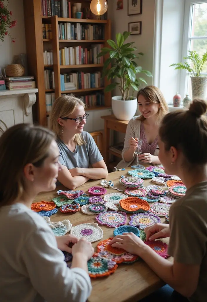 30 Colorful Crochet Tapestry Patterns: Free Charts for Your Home Decor - 29. Connecting with the Crochet Community