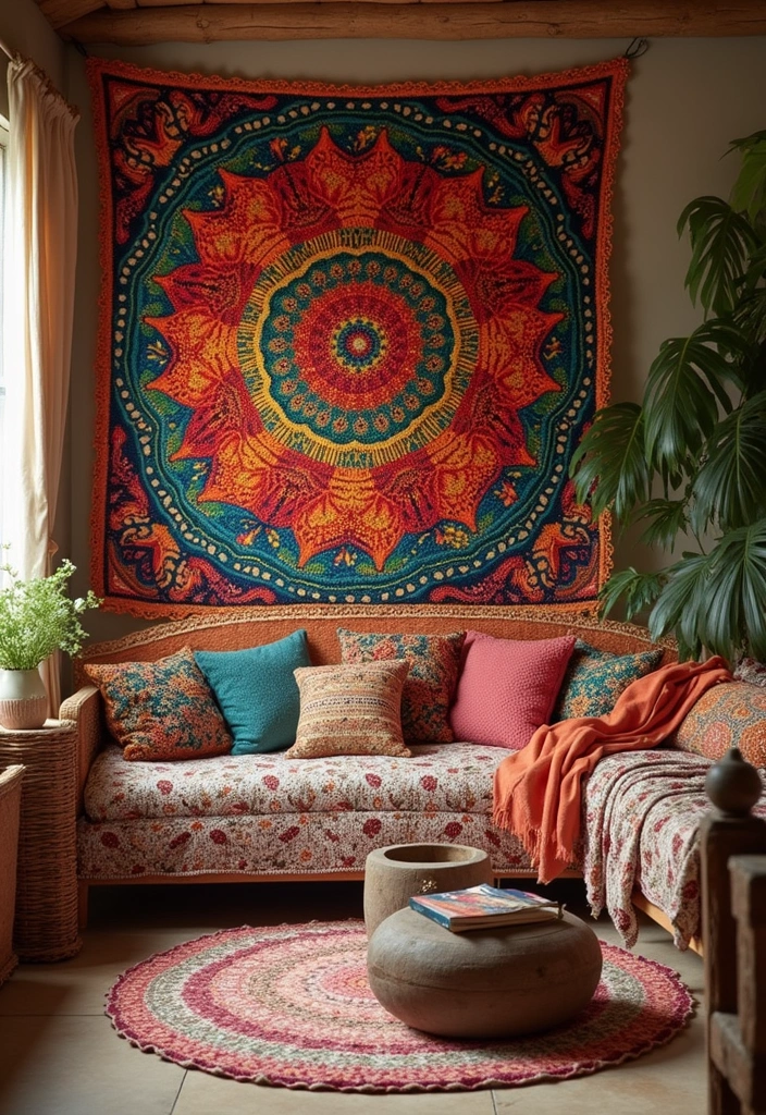 30 Colorful Crochet Tapestry Patterns: Free Charts for Your Home Decor - 7. Cultural Influences