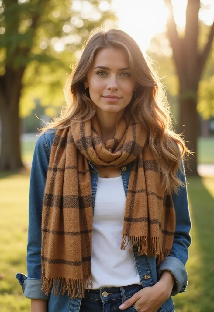 30 Cozy and Colorful Crochet Scarf Patterns Free Inspirations - 30. Everyday Casual Scarf