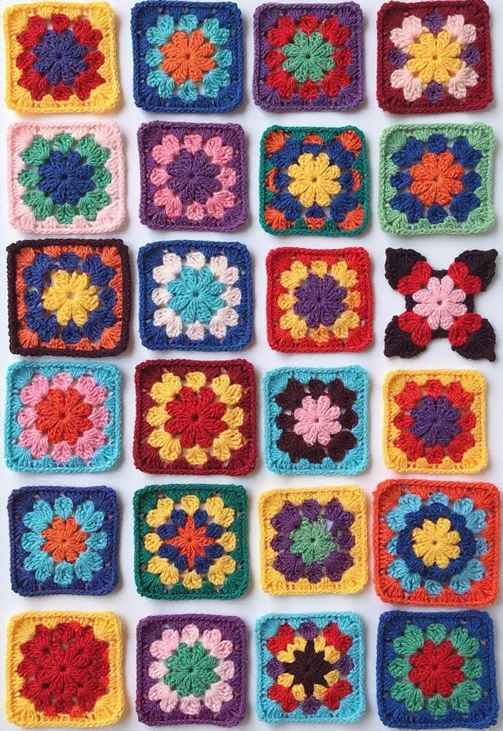 30 Creative Ideas on How to Crochet a Granny Square with Modern Color Combinations and Borders - Conclusion
