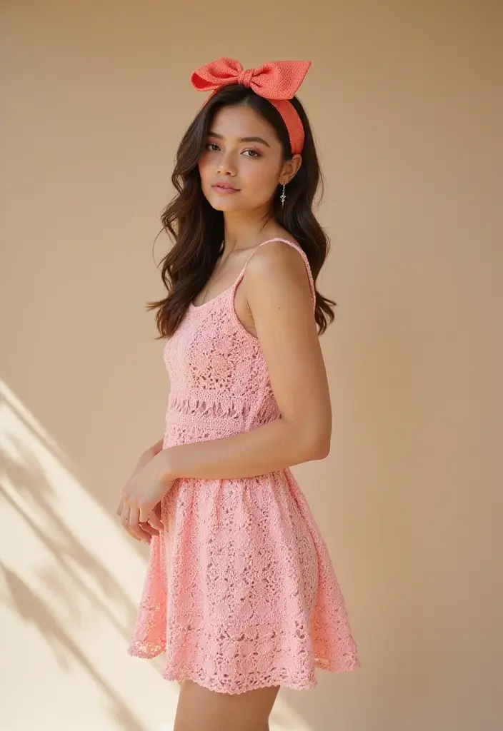 30 Crochet Baby Dress Free Pattern Inspirations with Charming and Easy Designs - 17. Minimalist Baby Dress