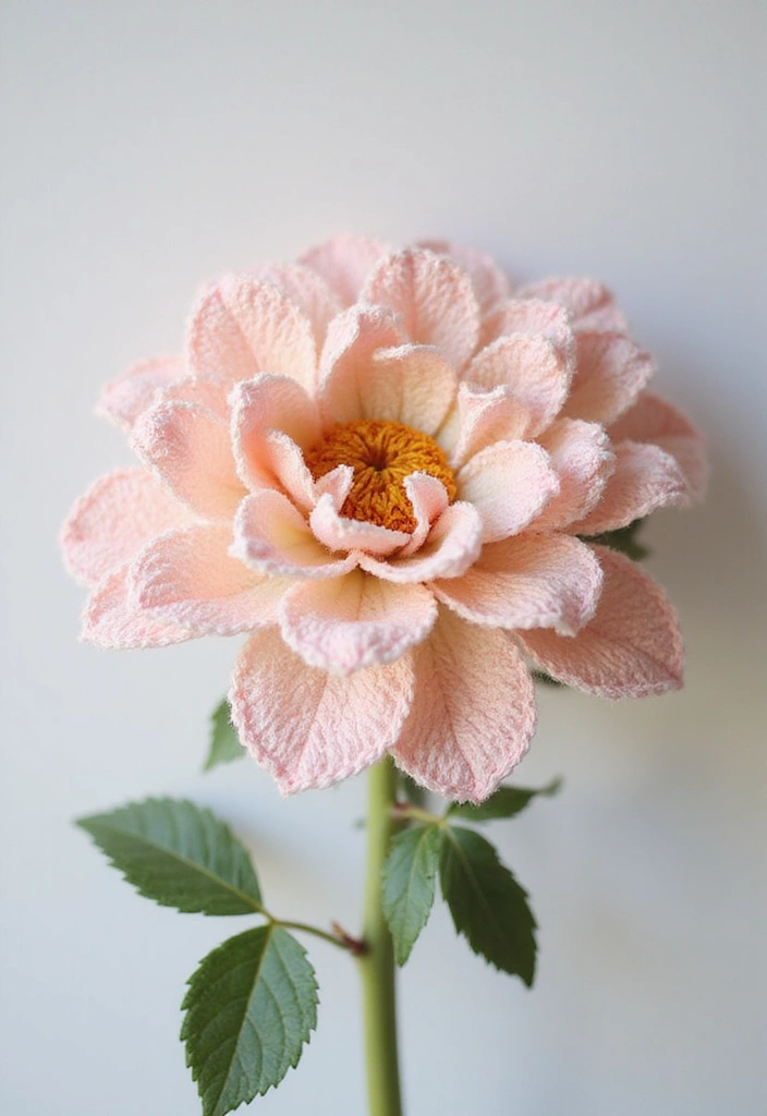 30 Crochet Flowers Free Pattern Tutorials for Home Decor and Accessories - 18. Artistic Peony