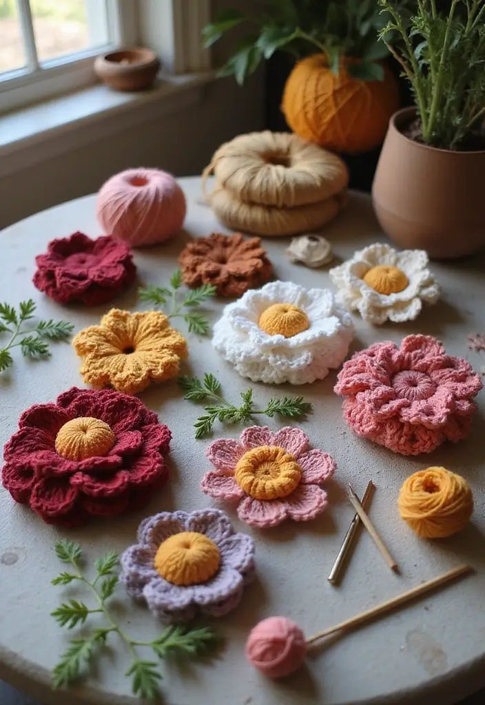 30 Crochet Flowers Free Pattern Tutorials for Home Decor and Accessories - Conclusion