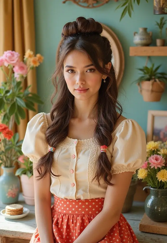 30 Elegant Crochet Styles for Black Women Featuring Curls - 10. Vintage Crochet Twists