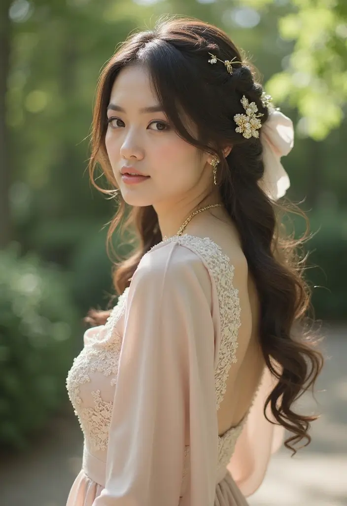 30 Elegant Crochet Styles for Black Women Featuring Curls - 23. Elegant Crown Twists