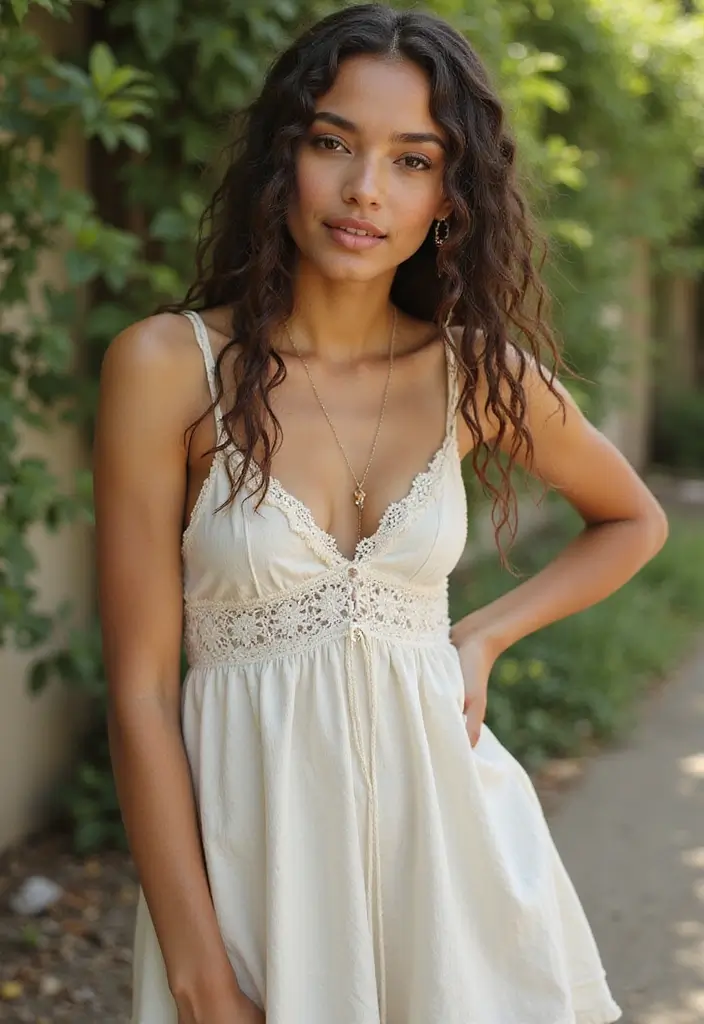 30 Elegant Crochet Styles for Black Women Featuring Curls - 30. Effortless Everyday Crochet Styles