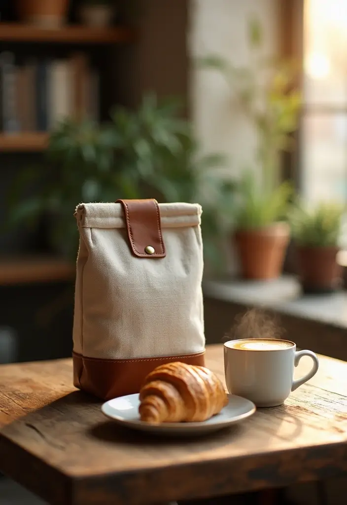 30 Fashionable Crochet Bag Patterns: Free Tutorials for Handmade Fashion Lovers - 30. Cozy Coffee Bag